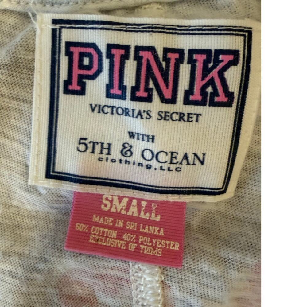 TEXAS A&M AGGIES Pink Victoria's Secret Collegiate Tee T-Shirt size S - Picture 4 of 6